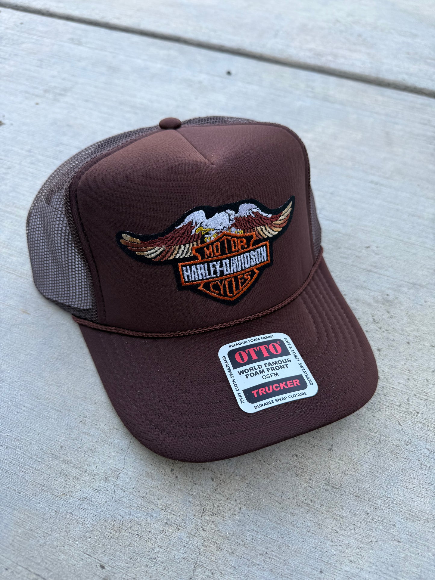 “Brown HD Eagle” Hat