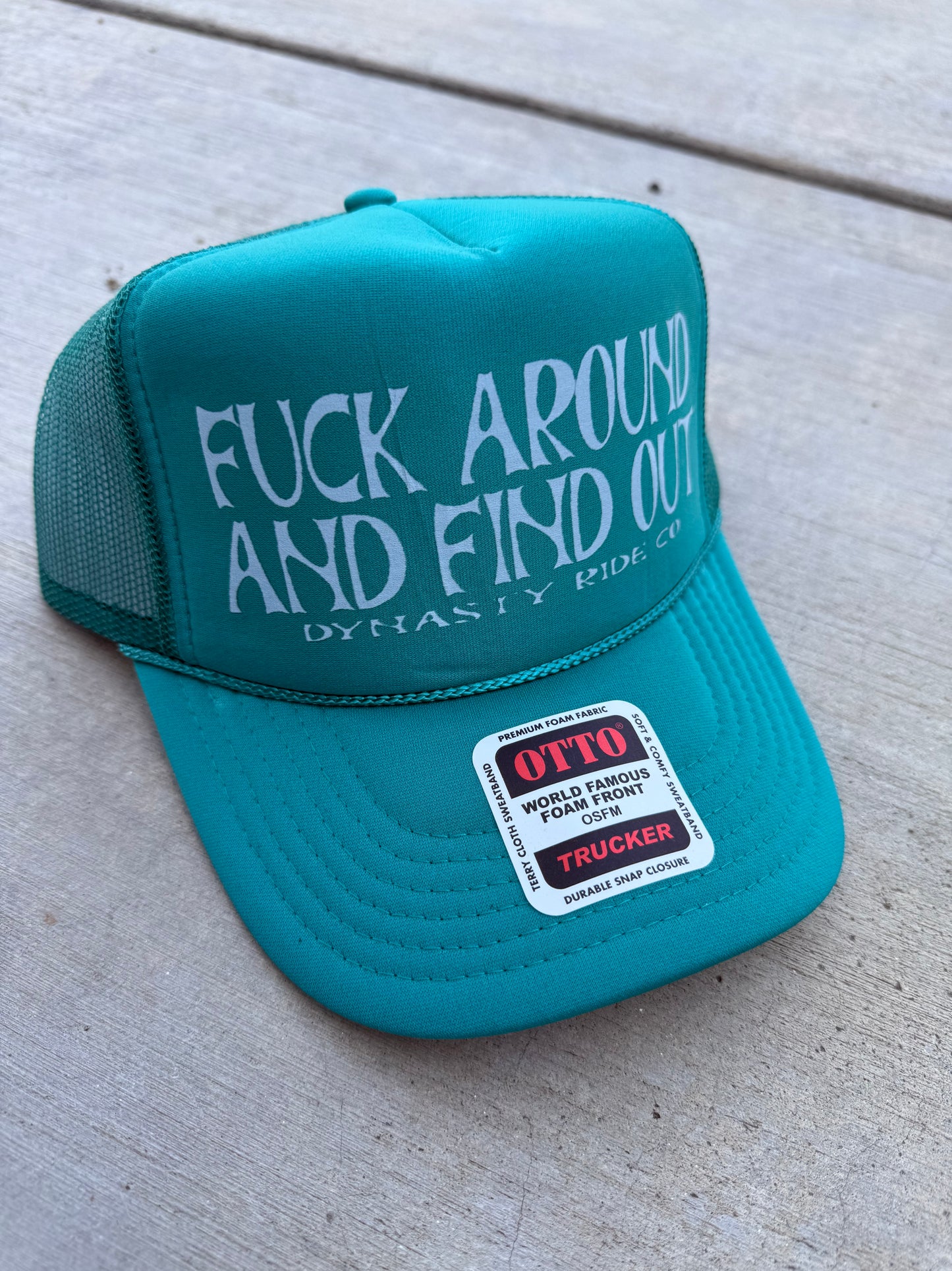 “Teal FAFO” Hat