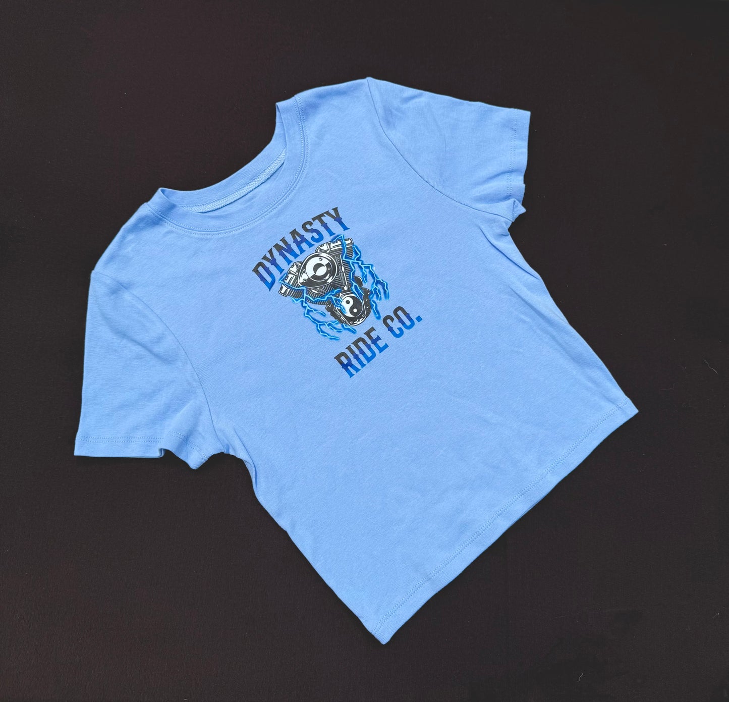Women's "Dyna Engine" Cropped Tee