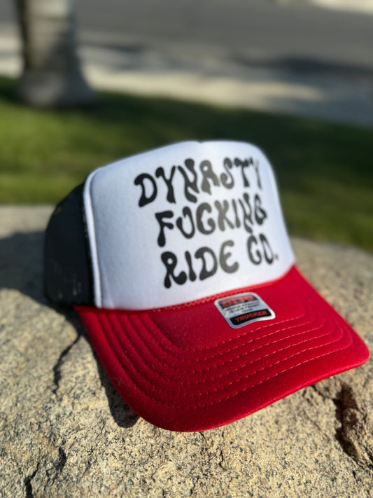 “DFRC” Red/Black Hat
