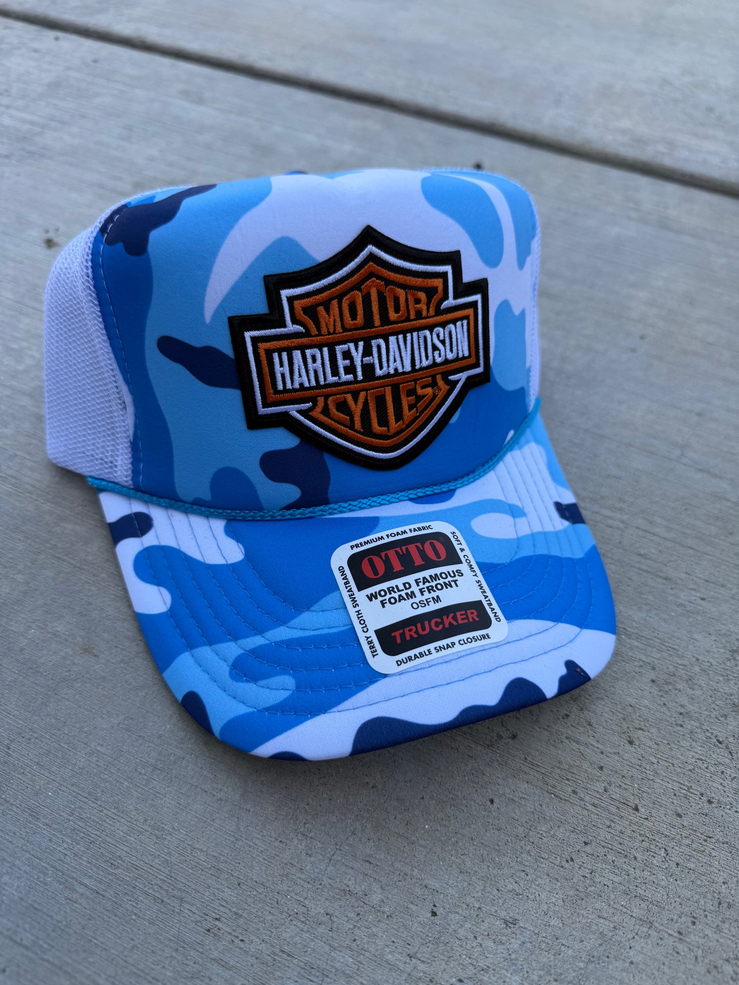 “Blue Camo HD” Hat
