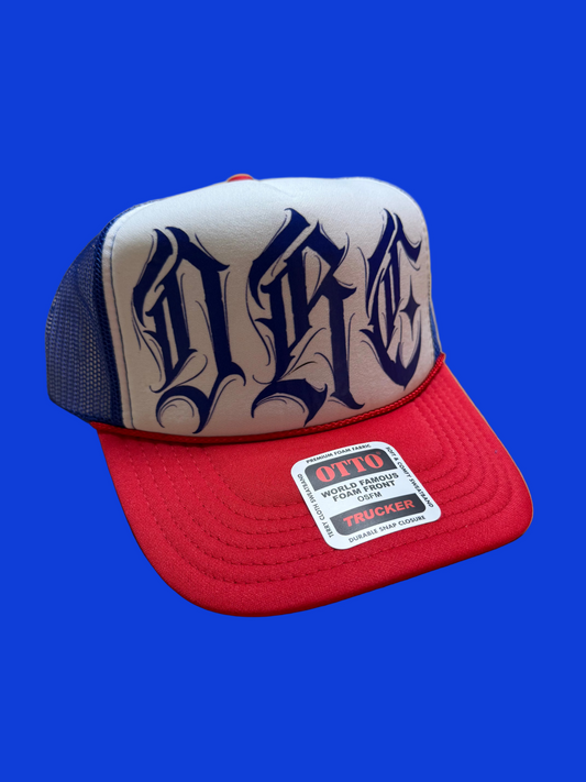 “DRC” Red/Blue Hat