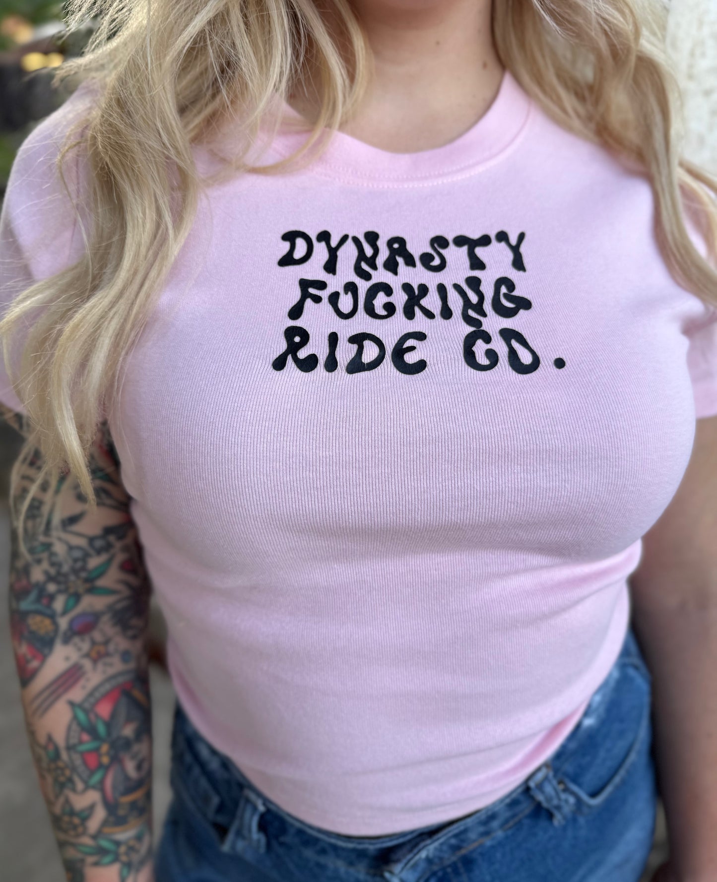 Women's "DFRC" Cropped Tee